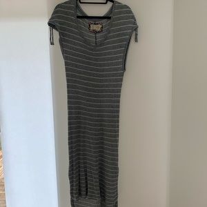 Striped Anthropologie dress